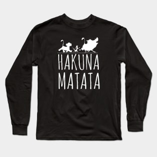 hakuna matata Long Sleeve T-Shirt